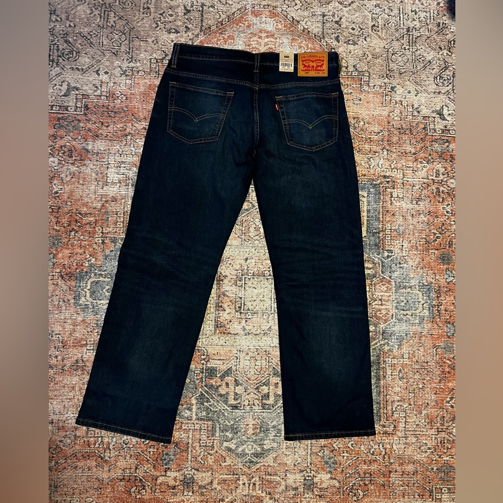 NWT Men's Levi Jeans 34x32 - Picture 8 of 9